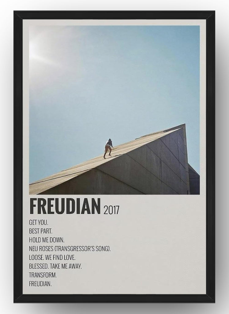 Daniel Caesar Poster Freud Poster Decoration (Paper and Canvas) Art Poster Printing Print