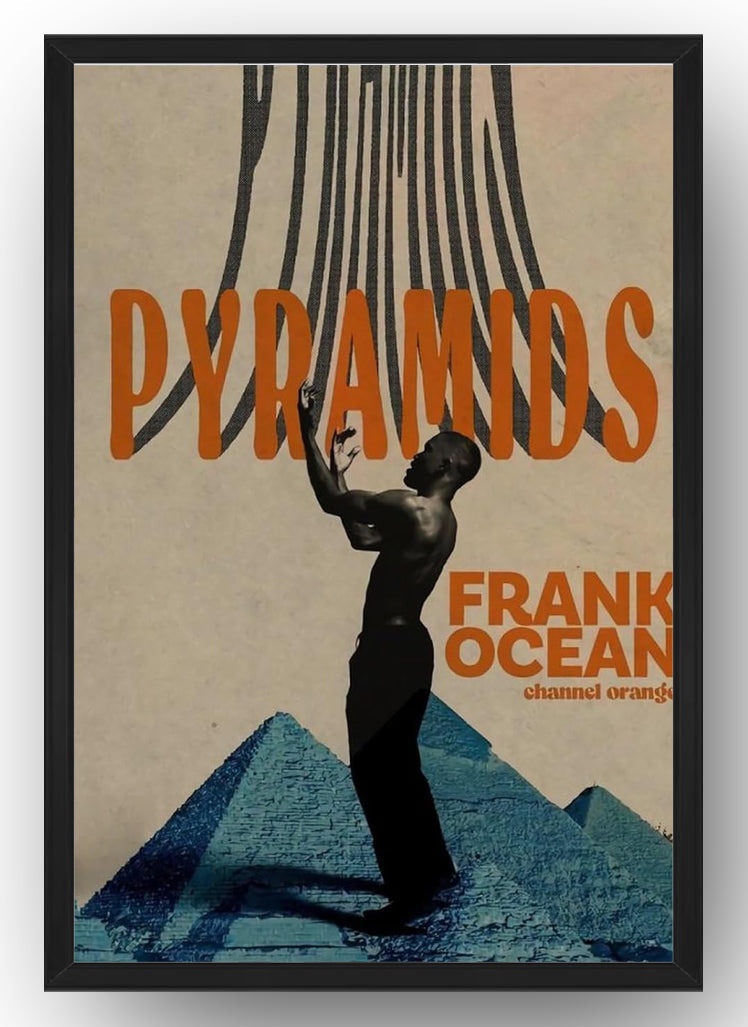 Frank Ocean Poster Pyramids Music for Room (Paper and Canvas) Art Poster Printing Print