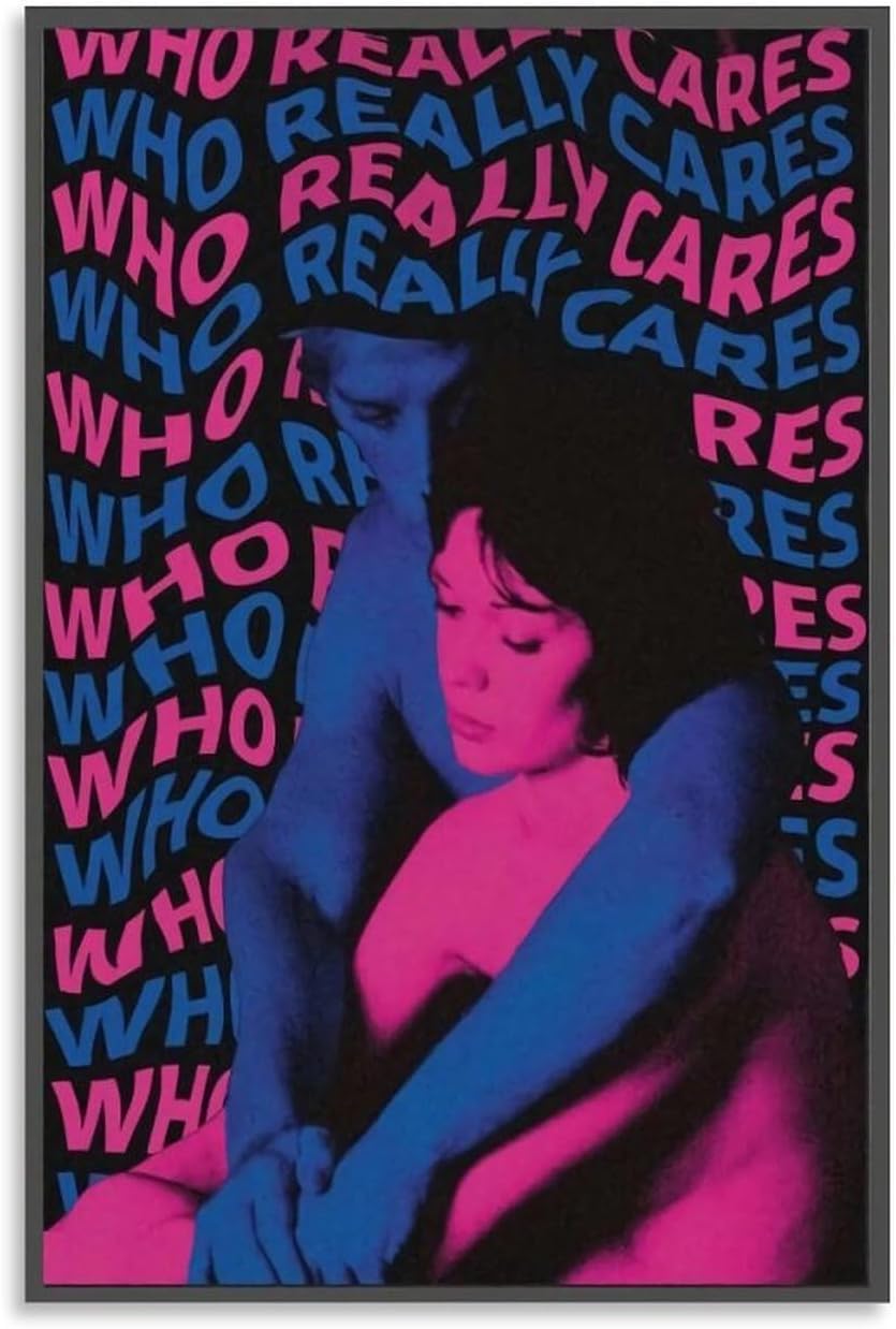 Who Really Cares TV Girl Poster Music for Room (paper and canvas) art poster printing print