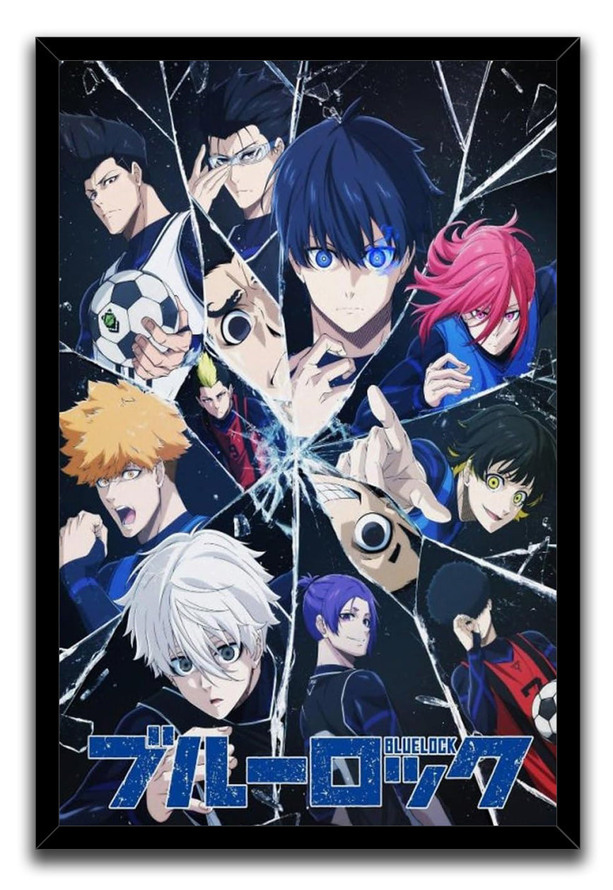 Blue Lock Anime Poster (paper and canvas) art poster printing print