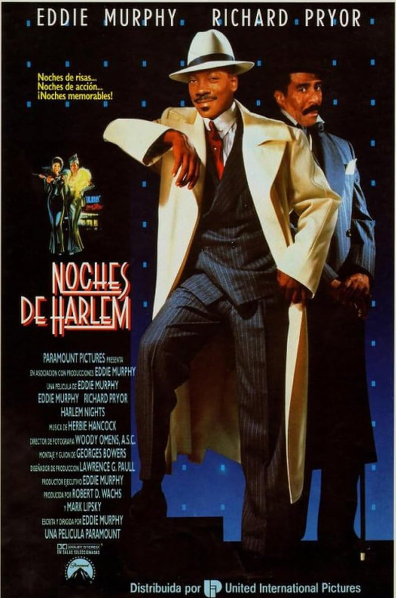 Harlem Nights Movie Poster Vintage Poster(Paper and Canvas) Art Poster Printing Print