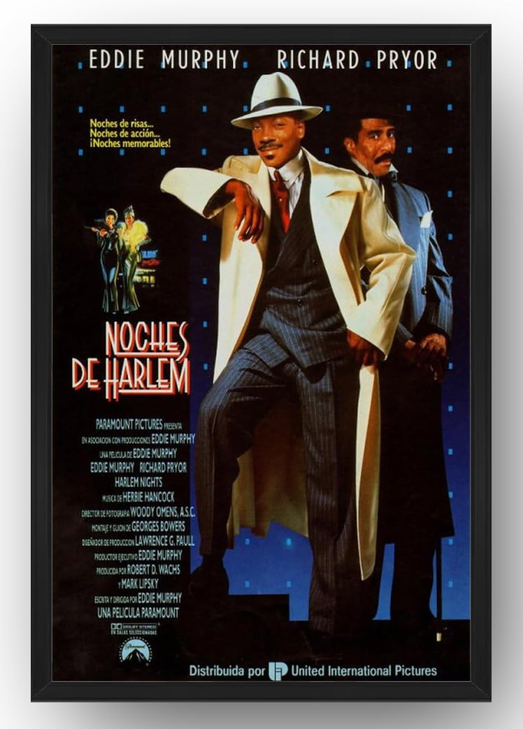 Harlem Nights Movie Poster Vintage Poster(Paper and Canvas) Art Poster Printing Print