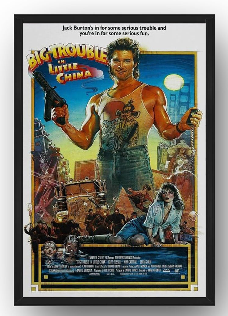 Big Trouble In Little China Vintage Posters(Paper and Canvas)Art Poster Printing Print