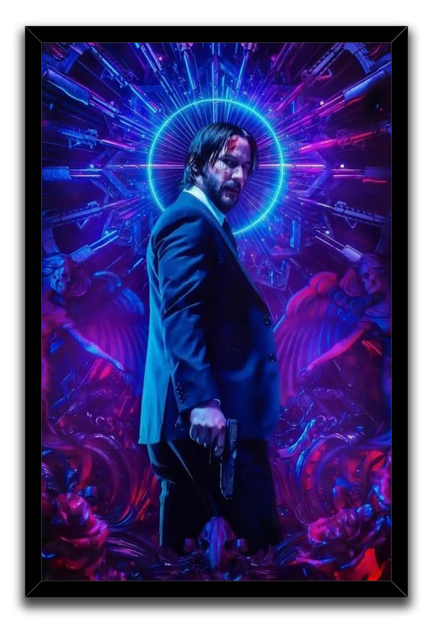 John Wick Movie Poster for Bedroom Aesthetic Art Wall Decor (paper and canvas) art poster printing print