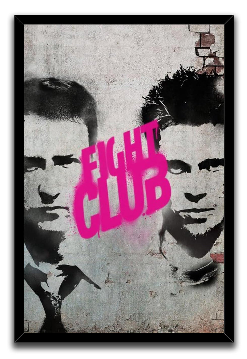 Fight Club Movie Poster for Bedroom Aesthetic (paper and canvas) art poster printing print