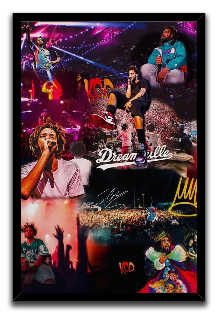 J Cole Rapper Hiphop Posters (paper and canvas) art poster printing print