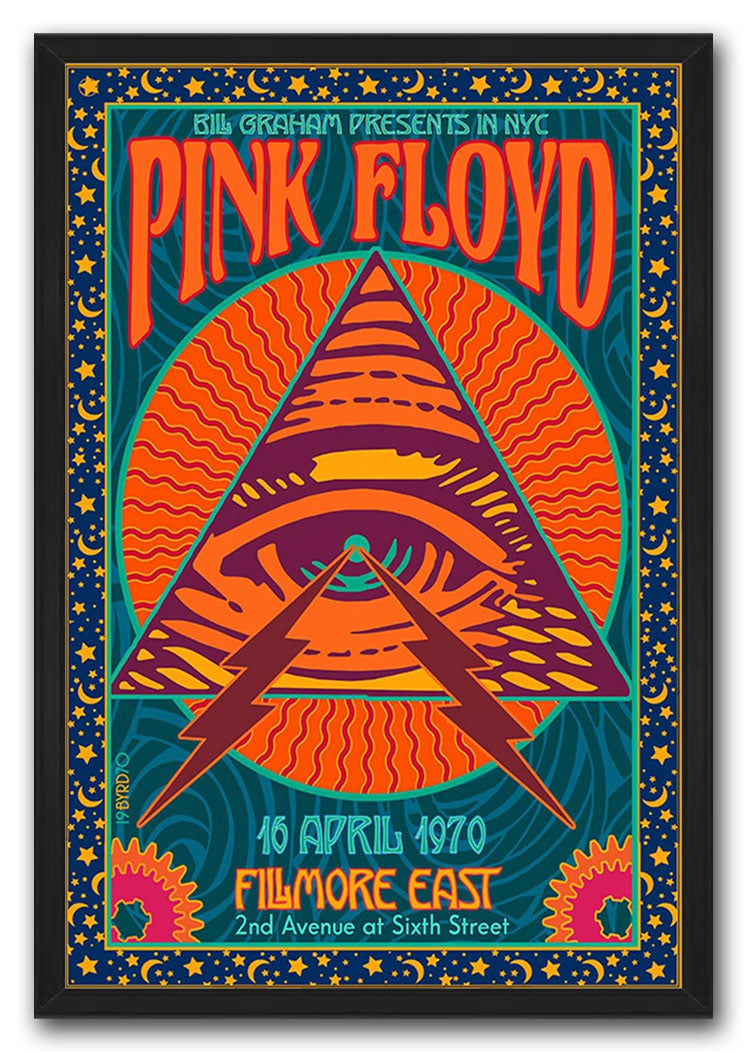 Pink Floyd Rock Music (Paper and Canvas) Art Poster Printing Print