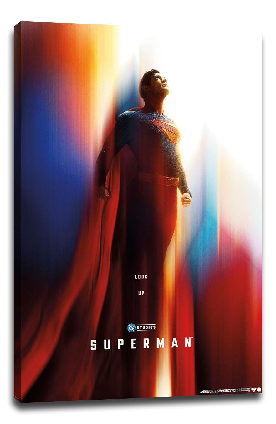 DC Comics Superman (2025) - Superman Teaser Movie (Paper and Canvas) Art Poster Printing Print