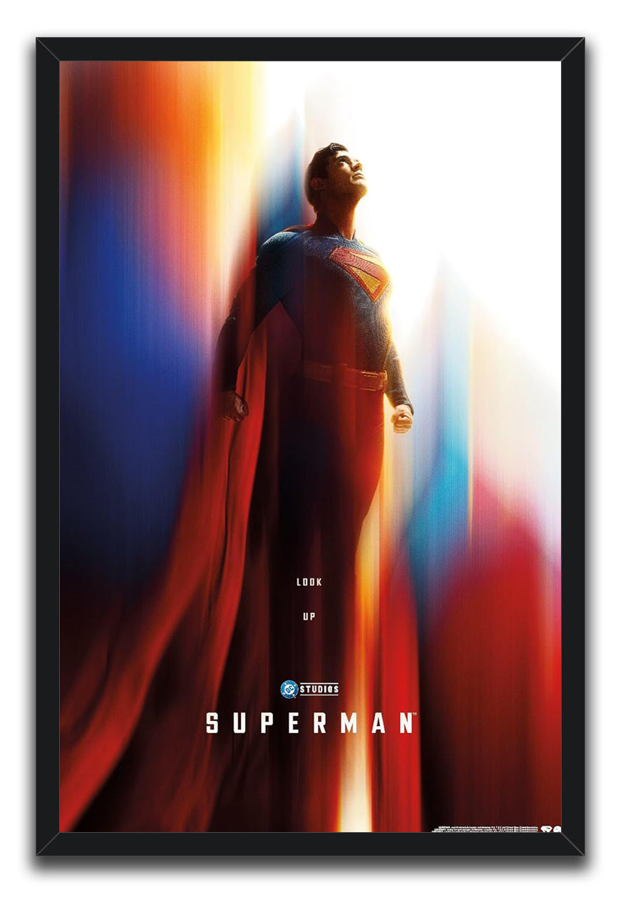 DC Comics Superman (2025) - Superman Teaser Movie (Paper and Canvas) Art Poster Printing Print