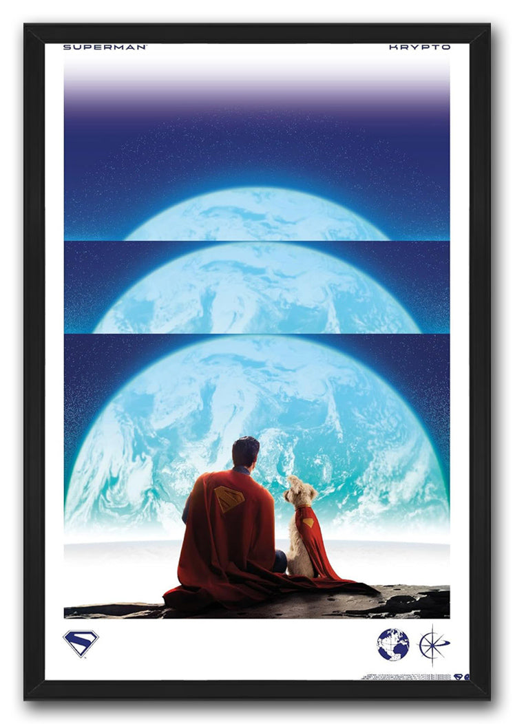 DC Comics Superman (2025) - Moon Teaser Movie (Paper and Canvas) Art Poster Printing Print