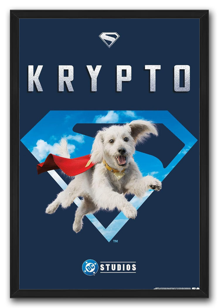 DC Studios Superman (2025) - Krypto Movie (Paper and Canvas) Art Poster Printing Print