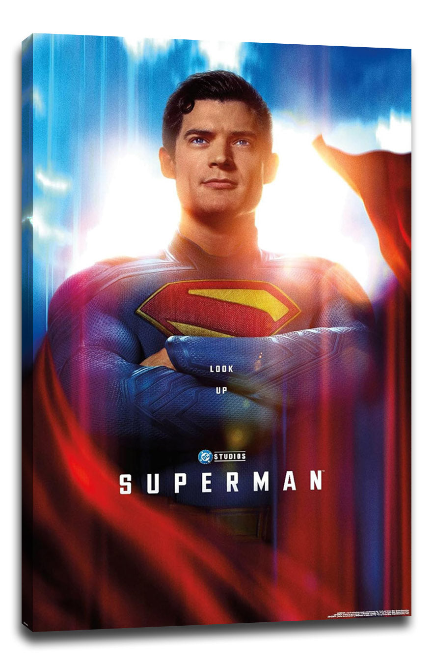 DC Studios Superman (2025) Movie (Paper and Canvas) Art Poster Printing Print