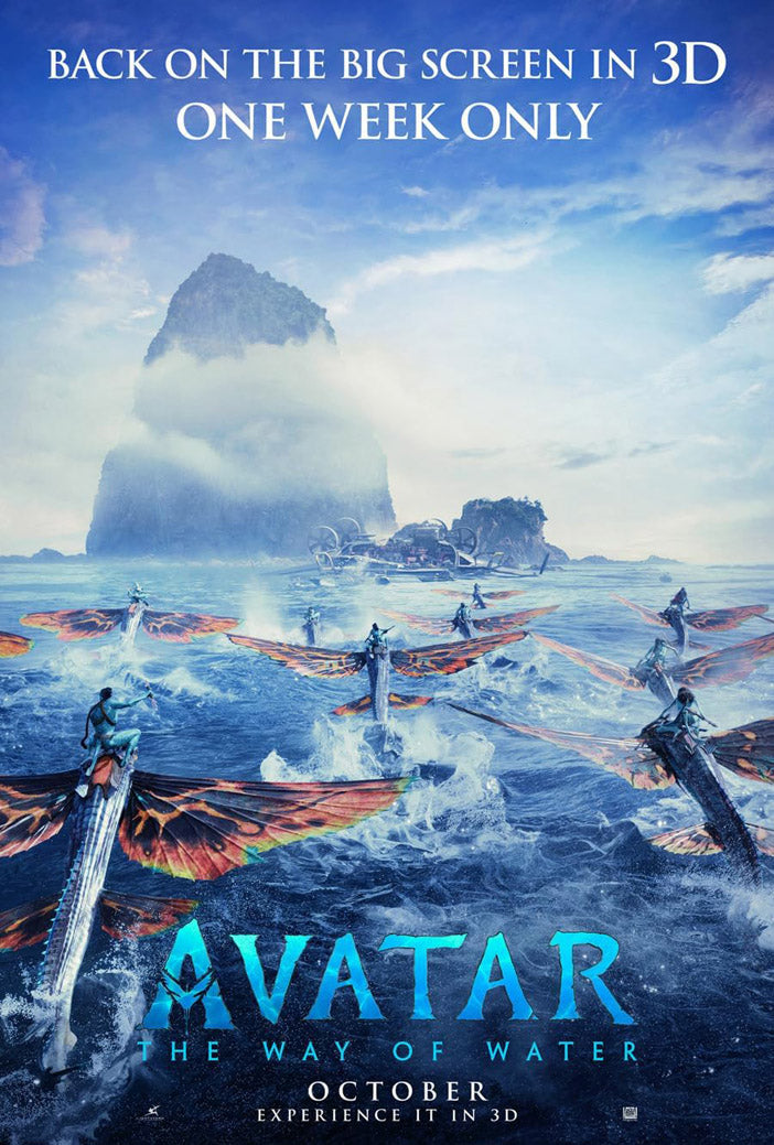AVATAR: THE WAY OF WATER MOVIE (Paper and Canvas) Art Poster Printing Print