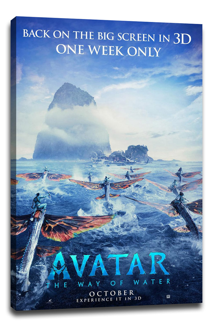AVATAR: THE WAY OF WATER MOVIE (Paper and Canvas) Art Poster Printing Print