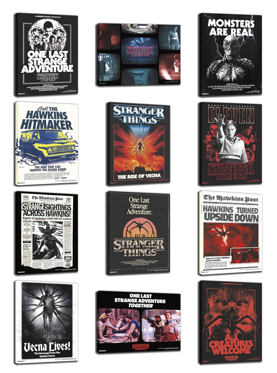 Stranger Things: Season 5 (2025) TV Series (Paper and Canvas) Art Poster Printing Print