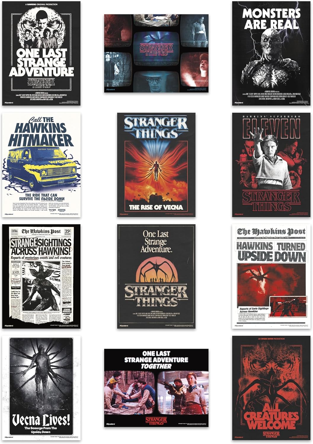 Stranger Things: Season 5 (2025) TV Series (Paper and Canvas) Art Poster Printing Print