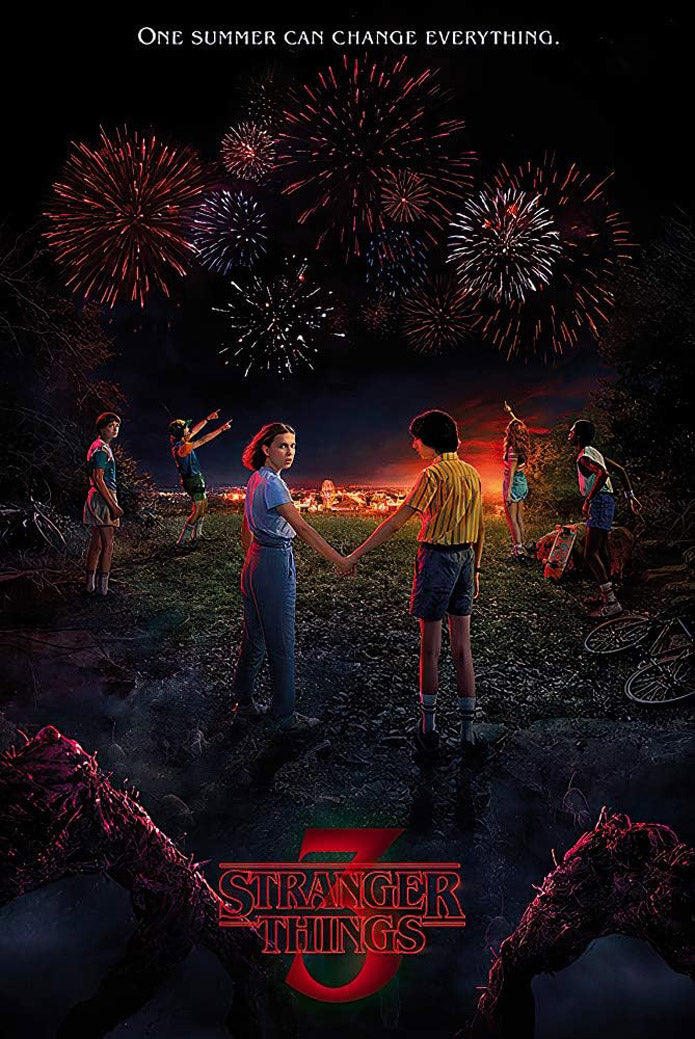 Stranger Things 3 TV Series (Paper and Canvas) Art Poster Printing Print