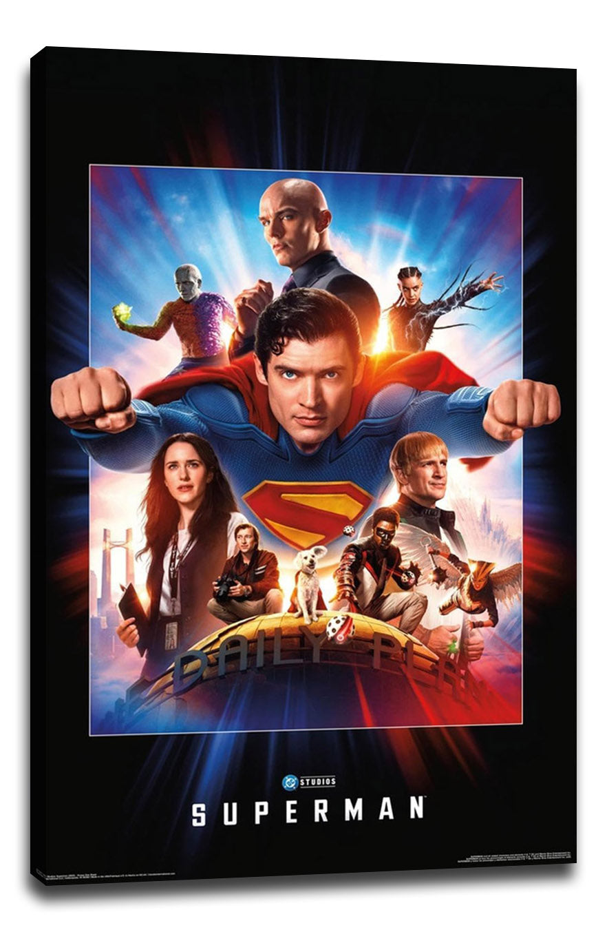 DC Studios Superman (2025) Movie (Paper and Canvas) Art Poster Printing Print