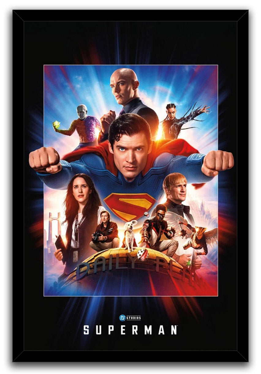 DC Studios Superman (2025) Movie (Paper and Canvas) Art Poster Printing Print