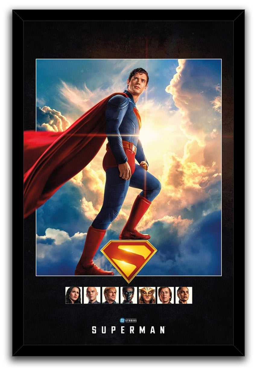 DC Studios Superman (2025) Movie (Paper and Canvas) Art Poster Printing Print