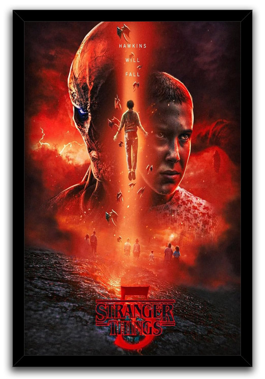 Stranger Things Season 5 TV Series (Paper and Canvas) Art Poster Printing Print