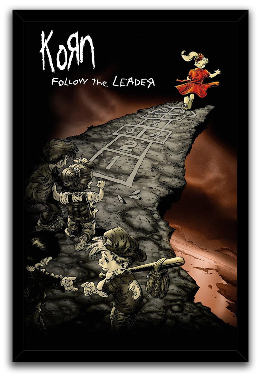 Korn - Follow The Leader Music (Paper and Canvas) Art Poster Printing Print