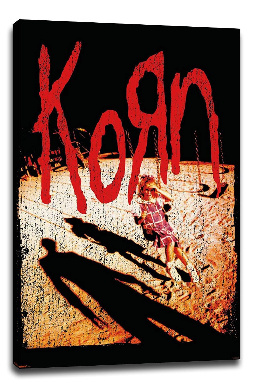 Korn - The First Album Music (Paper and Canvas) Art Poster Printing Print