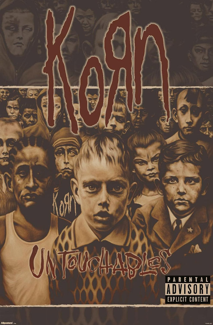 Korn - Untouchables Music (Paper and Canvas) Art Poster Printing Print