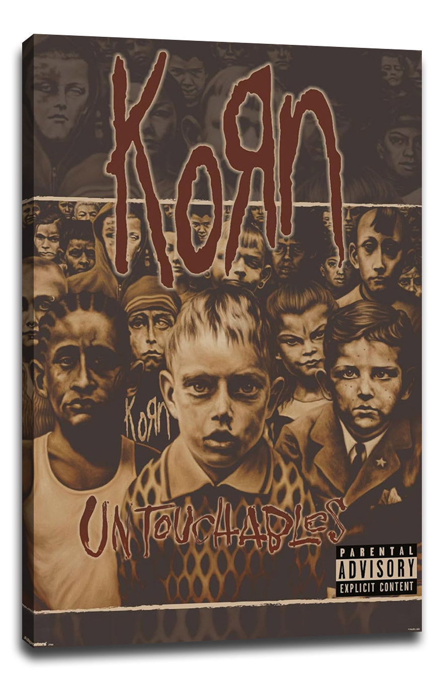 Korn - Untouchables Music (Paper and Canvas) Art Poster Printing Print