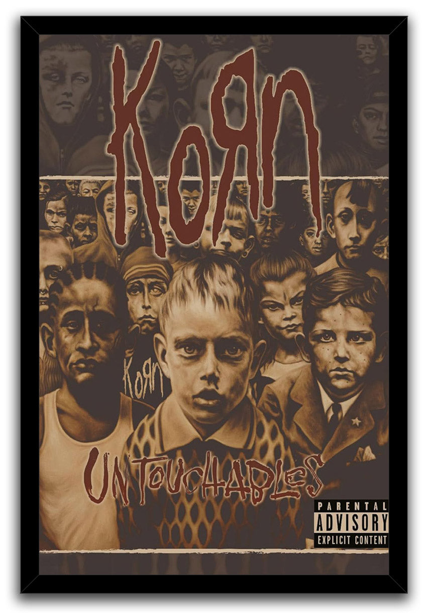 Korn - Untouchables Music (Paper and Canvas) Art Poster Printing Print