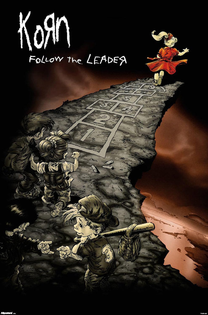 Korn - Follow The Leader Music (Paper and Canvas) Art Poster Printing Print
