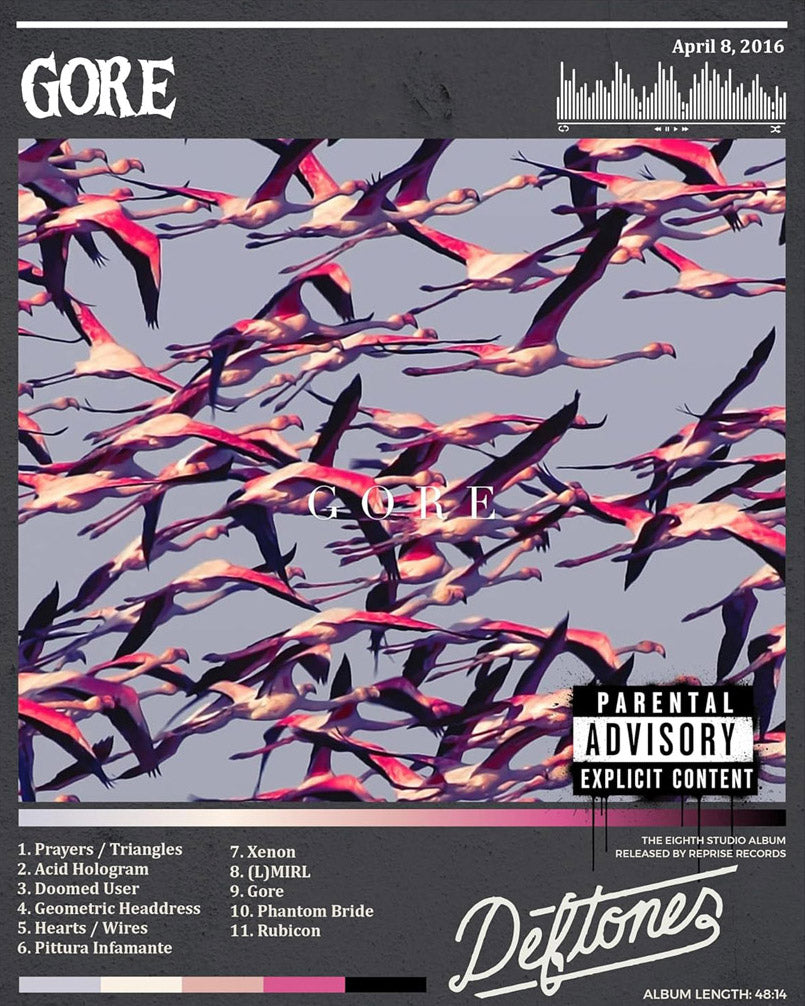 Gore Deftones Music (Paper and Canvas) Art Poster Printing Print