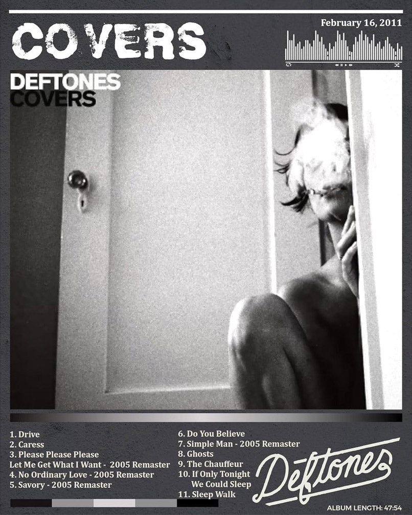 Covers Deftones Artwork - Retro Rock Music (Paper and Canvas) Art Poster Printing Print