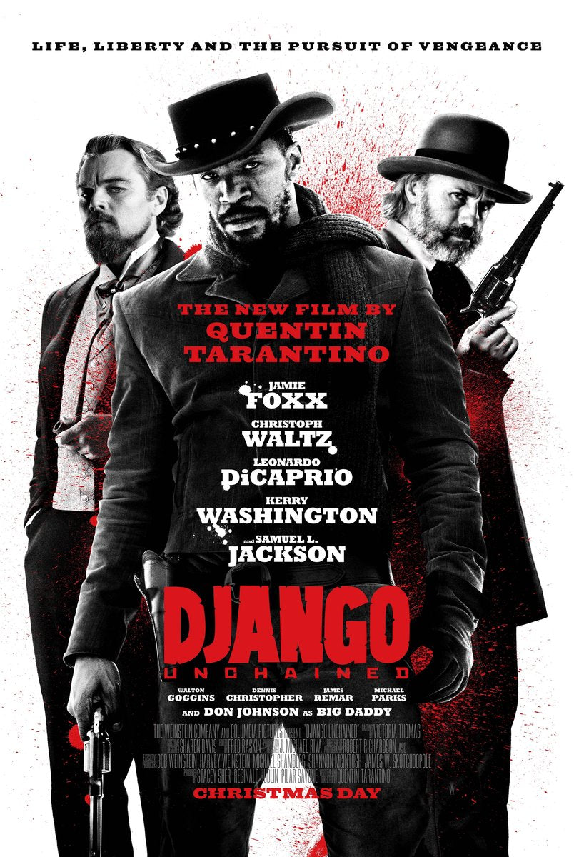 Django Unchained Movie Poster Decorative Painting (paper and canvas) art poster printing print