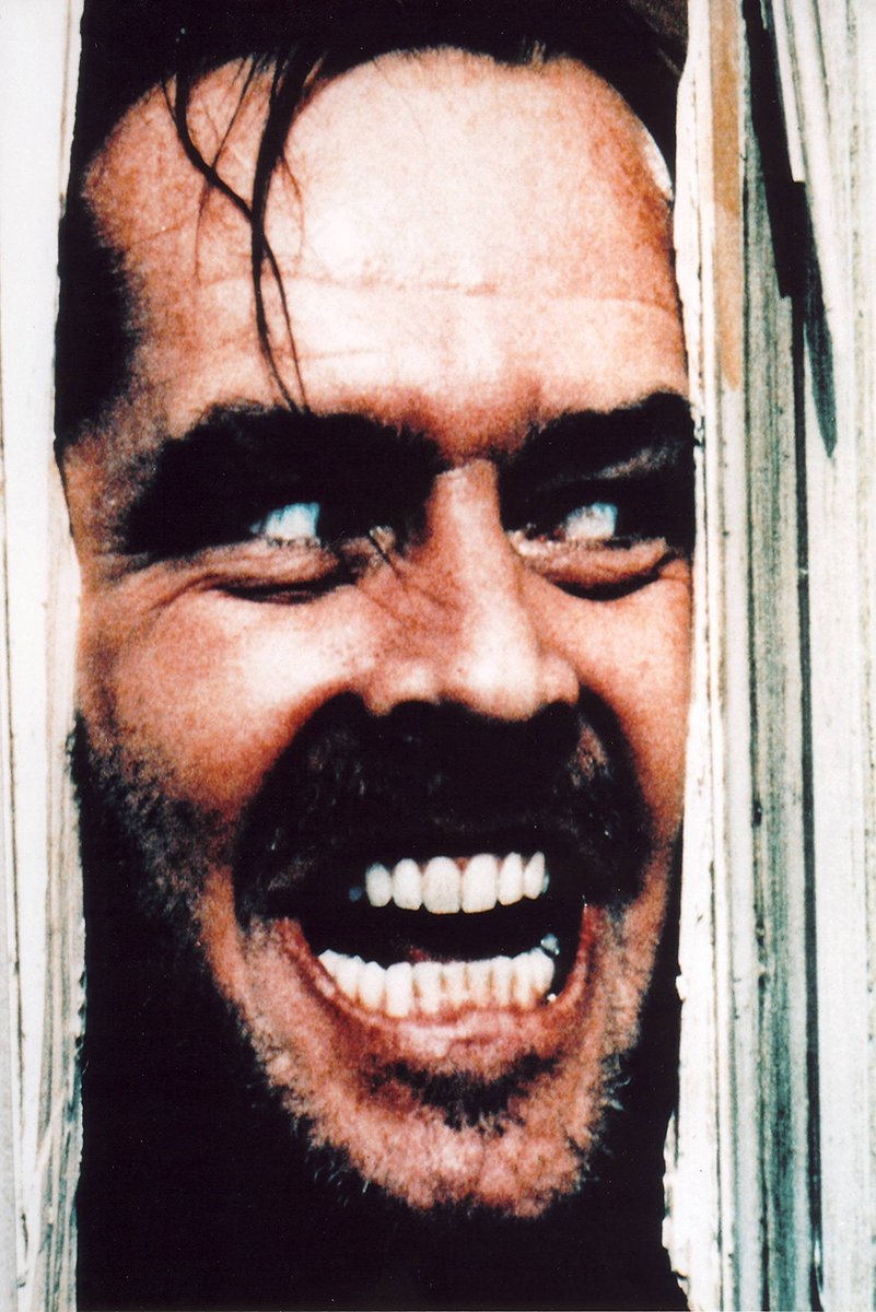 Jack Torrance from The Shining Decorative Painting (paper and canvas) art poster printing print