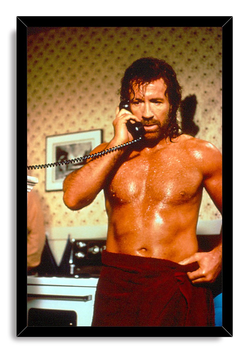Chuck Norris Decorative Painting (paper and canvas) art poster printing print