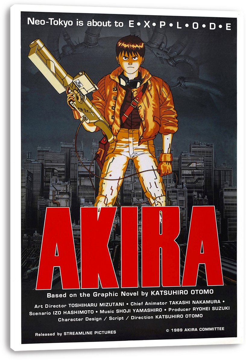 Kaneda Akira Decorative Painting (paper and canvas) art poster printing print