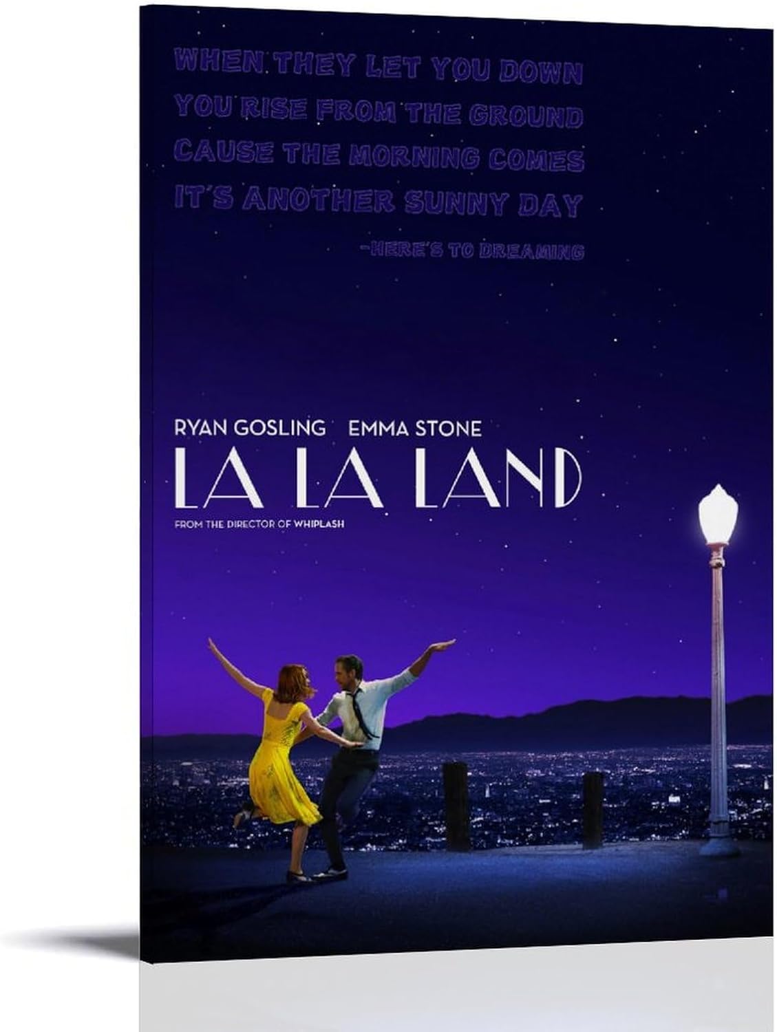 La La Land Movie Poster (Paper and Canvas) Art Poster Printing Print