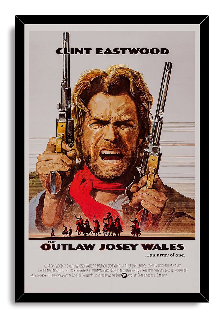 Clint Eastwood The Outlaw Josey Wales Decorative Painting (paper and canvas) art poster printing print