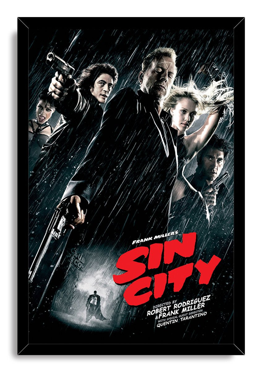Sin City Movie Poster Decorative Painting (paper and canvas) art poster printing print