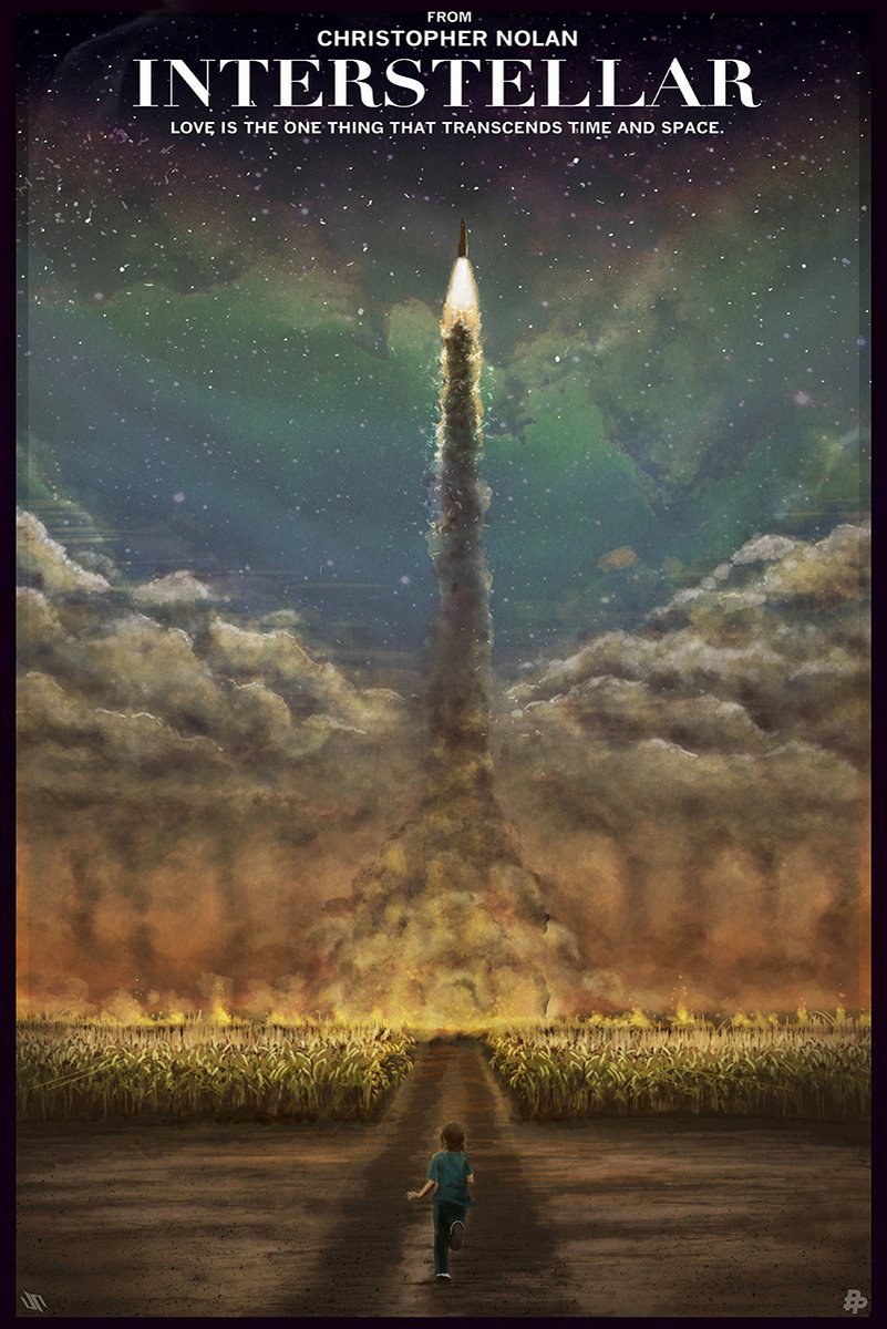 Interstellar Movie Rocket Launch Decorative Painting (paper and canvas) art poster printing print