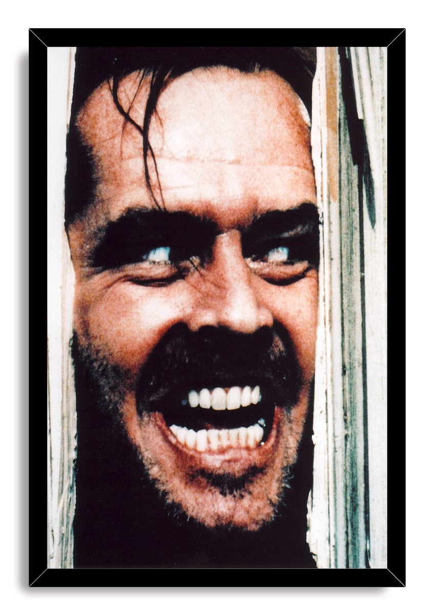 Jack Torrance from The Shining Decorative Painting (paper and canvas) art poster printing print