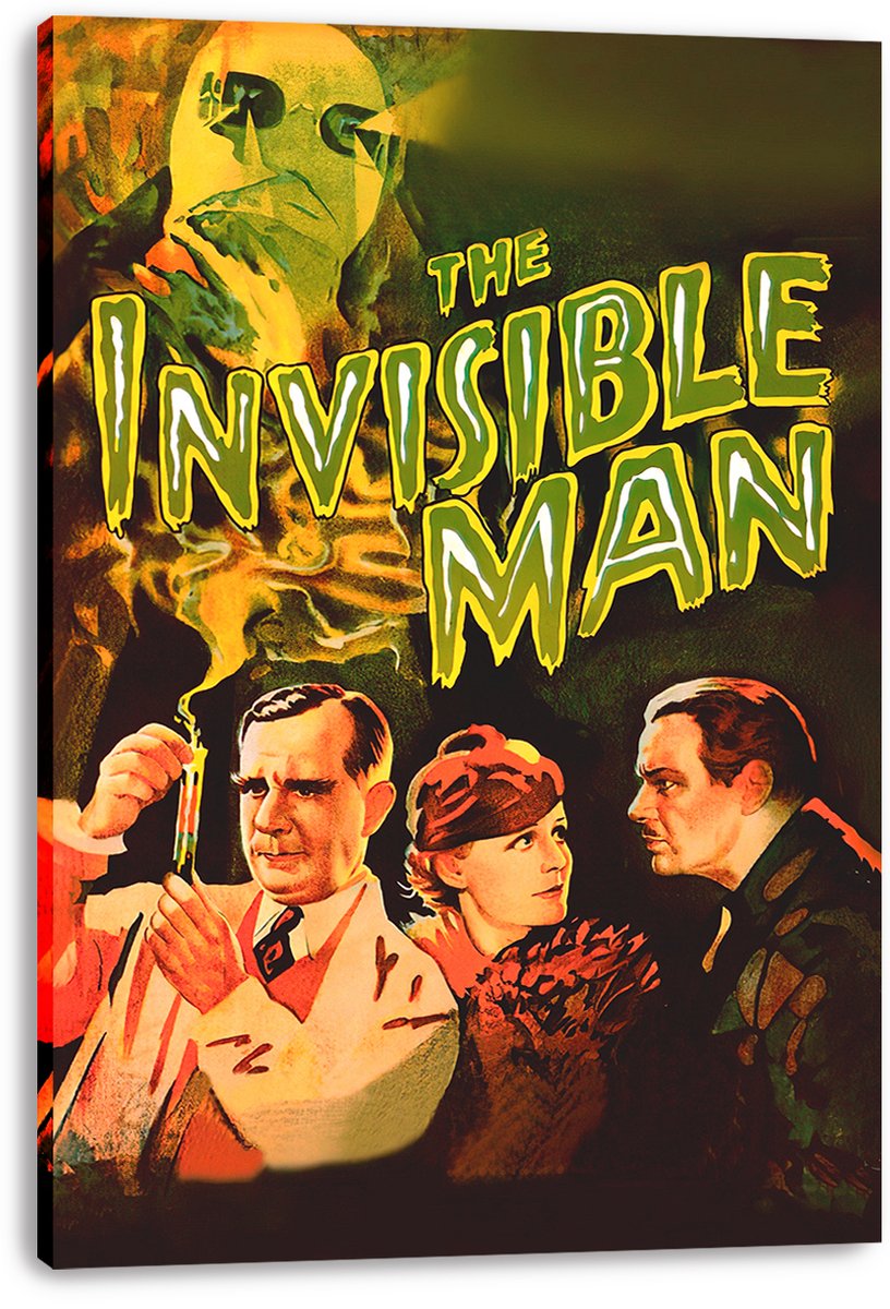 The Invisible Man Decorative Painting (paper and canvas) art poster printing print