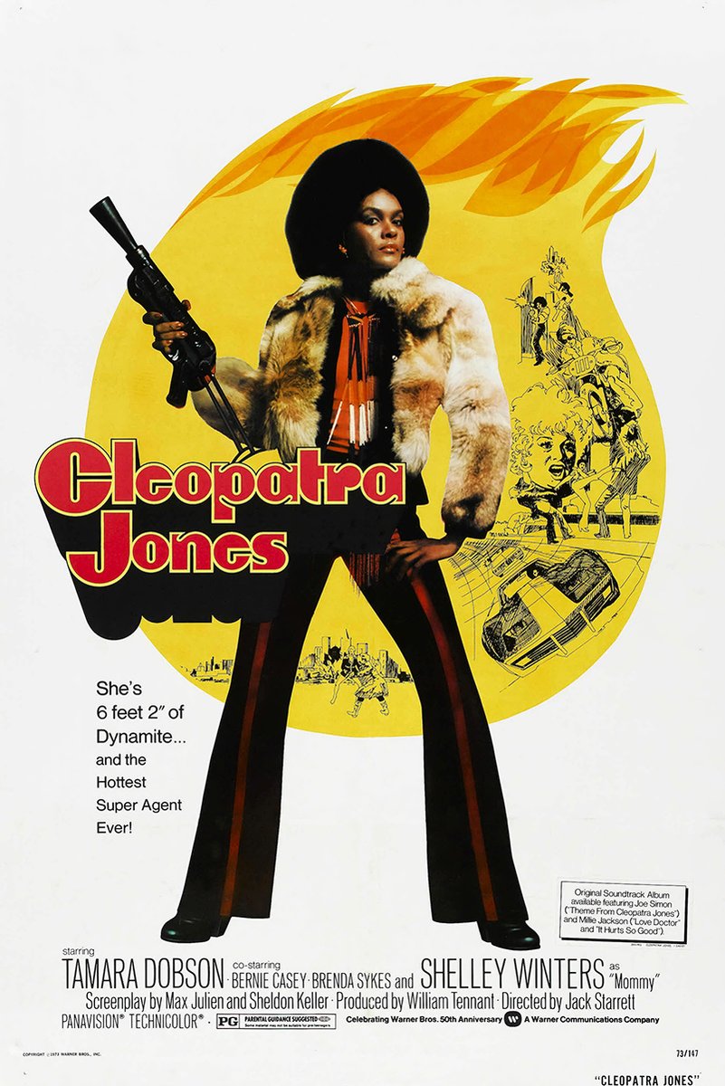 Cleopatra Jones Decorative Painting (paper and canvas) art poster printing print