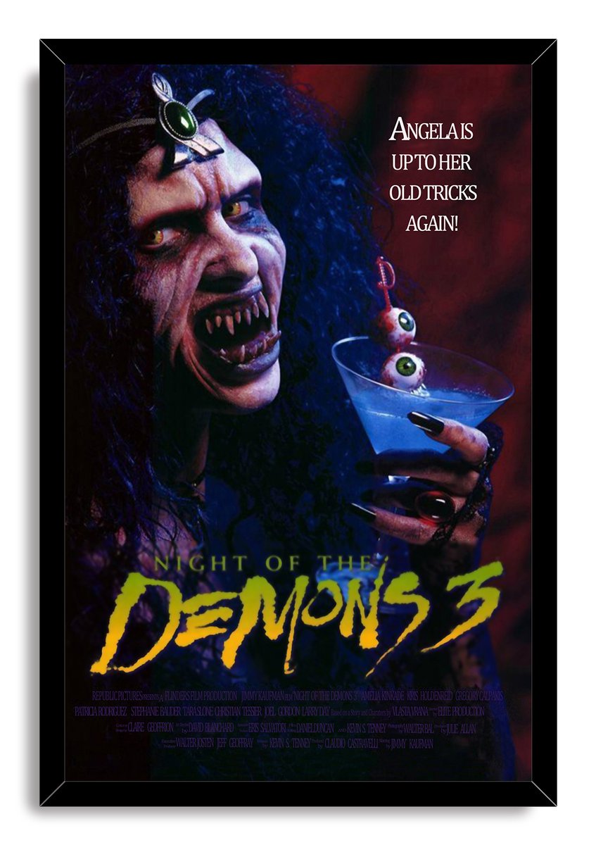 Night of the Demons 3 Angela Decorative Painting (paper and canvas) art poster printing print