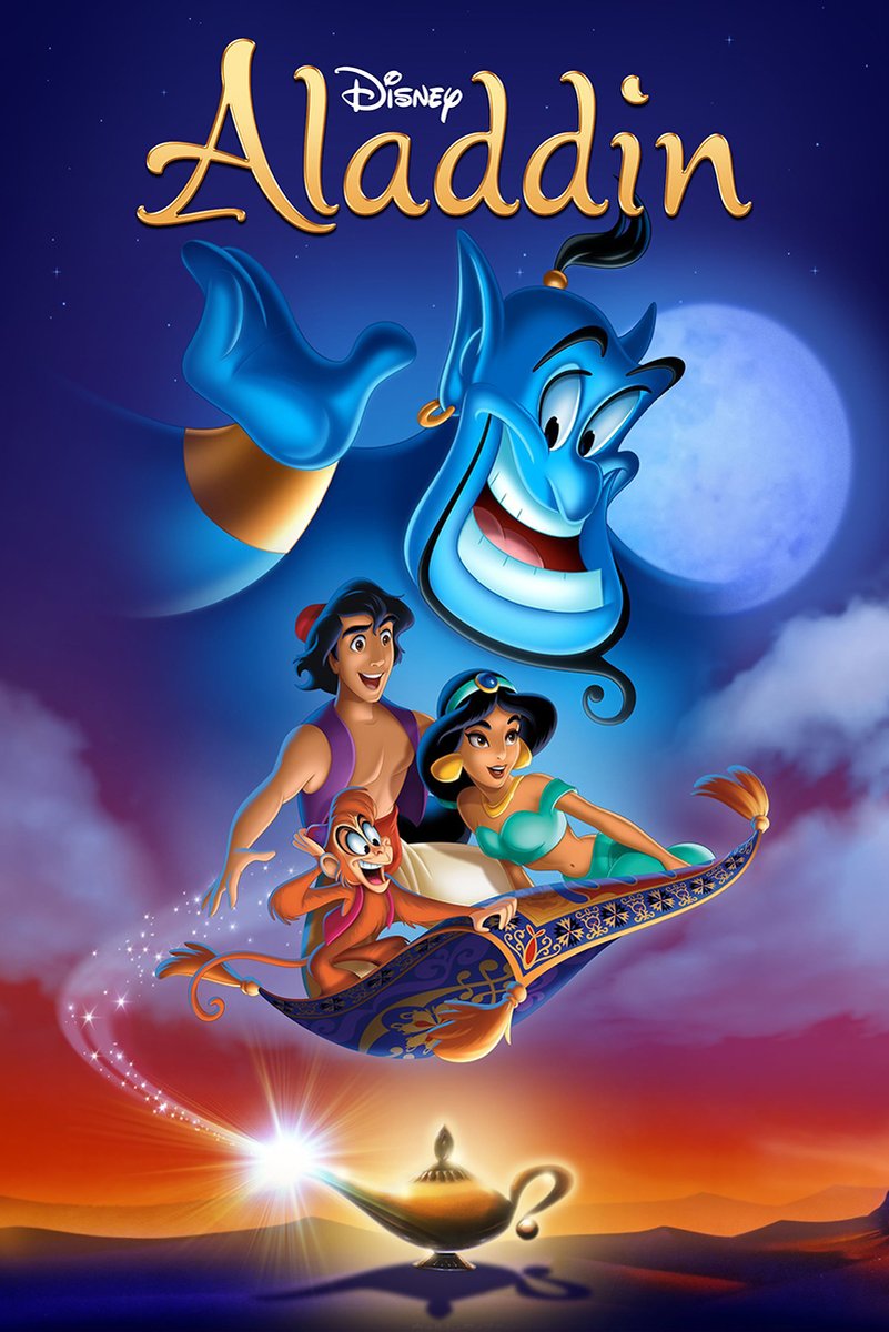 Aladdin Decorative Painting (paper and canvas) art poster printing print