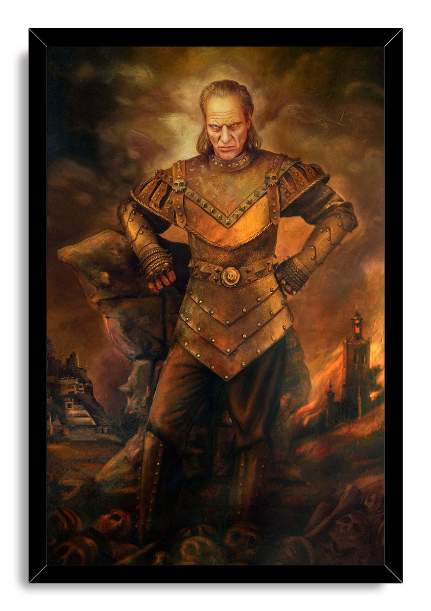 Gary Busey Fantasy Warrior Decorative Painting (paper and canvas) art poster printing print