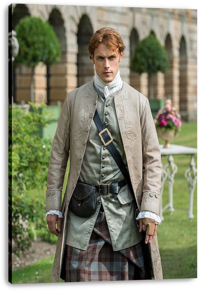 Jamie Fraser Outlander Decorative Painting (paper and canvas) art poster printing print