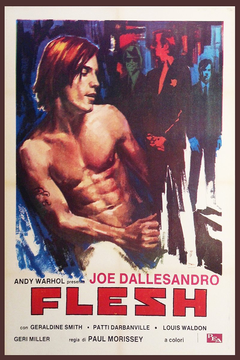 Joe Dallesandro Flesh Movie Decorative Painting (paper and canvas) art poster printing print