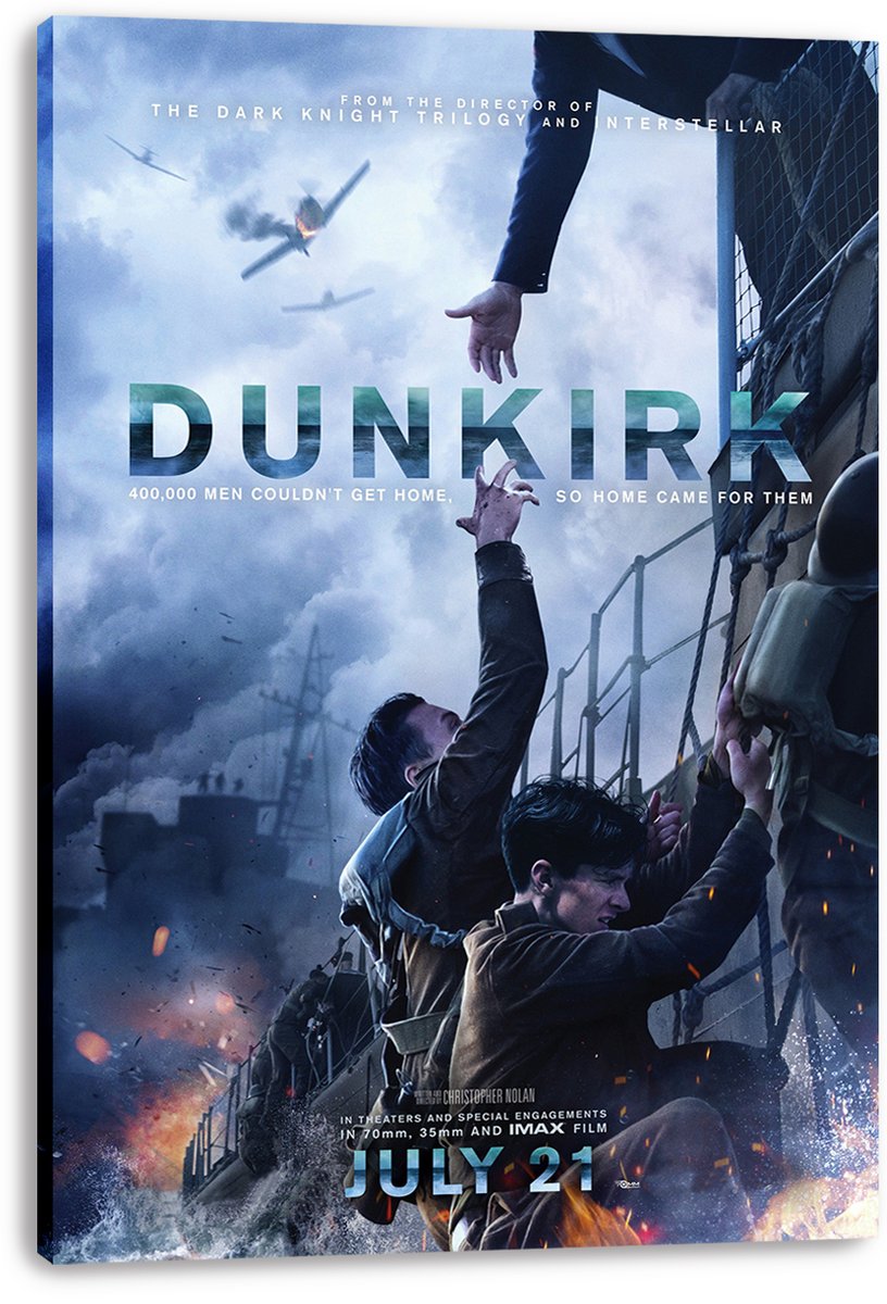 Dunkirk Movie Decorative Painting (paper and canvas) art poster printing print